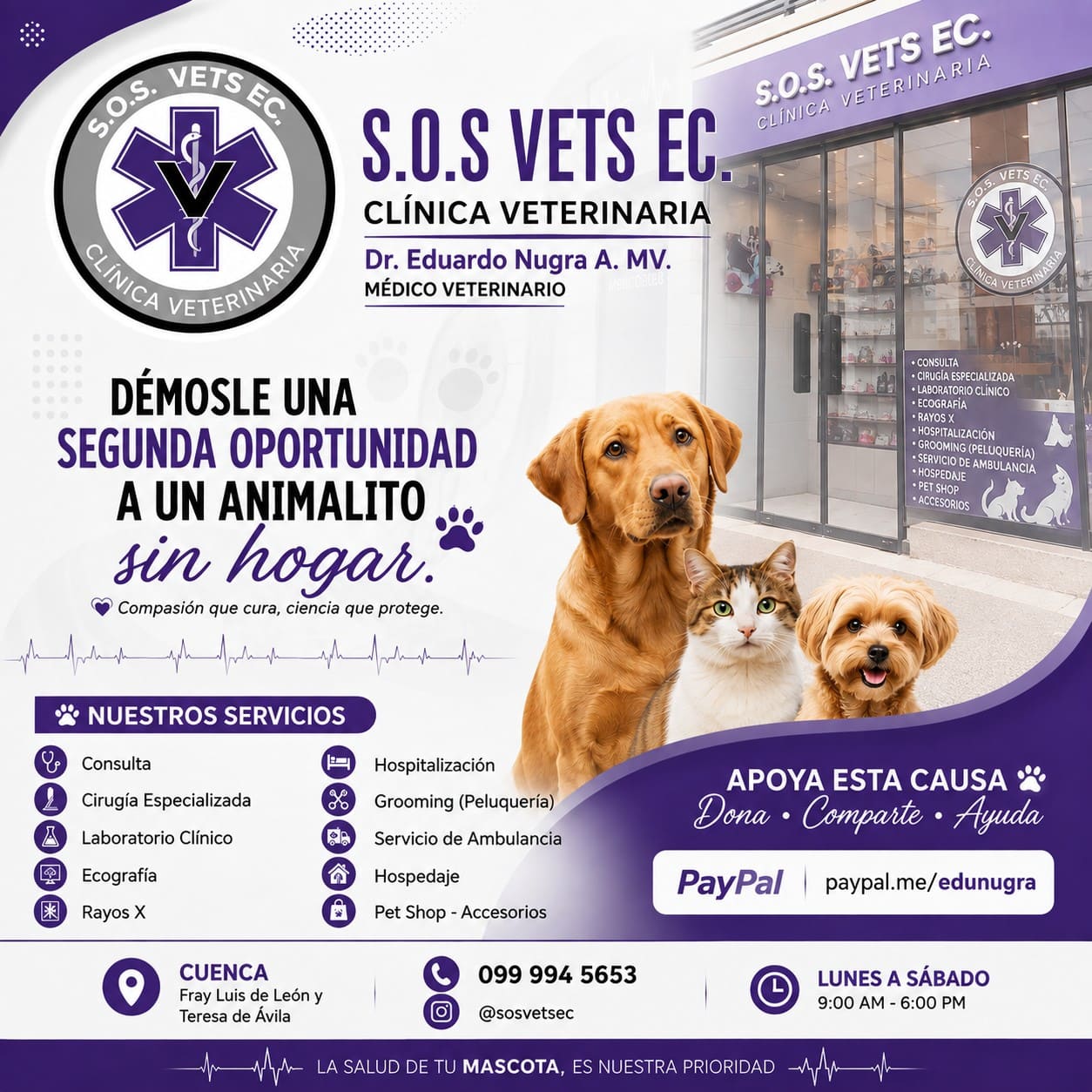 Dr, Eduardo Nugra VETERINARIO